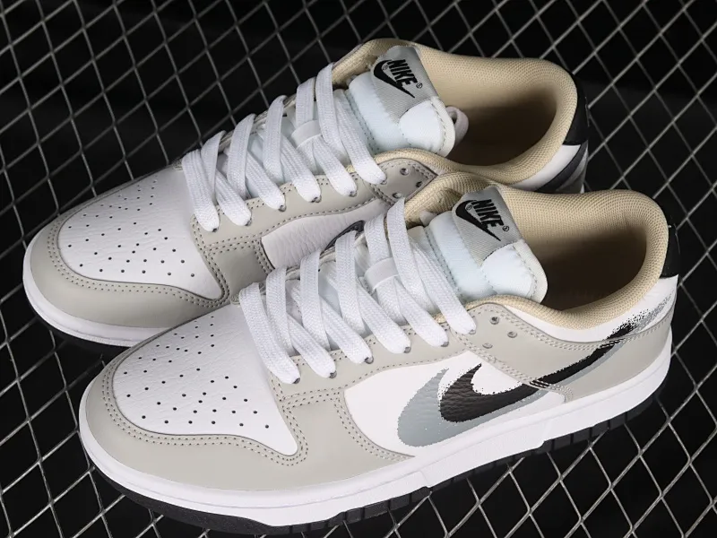 All Categories Nk SB Dunk Series Nk SB Dunk Low Low-top sneakers Nk Dunk Low "Spray Paint" Sage spray-painted double hook SB low-top sports and leisure sneakers FD0661-100